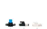 Ada Flow Speed Switch SF-V Std. Ball Valve Black/White
